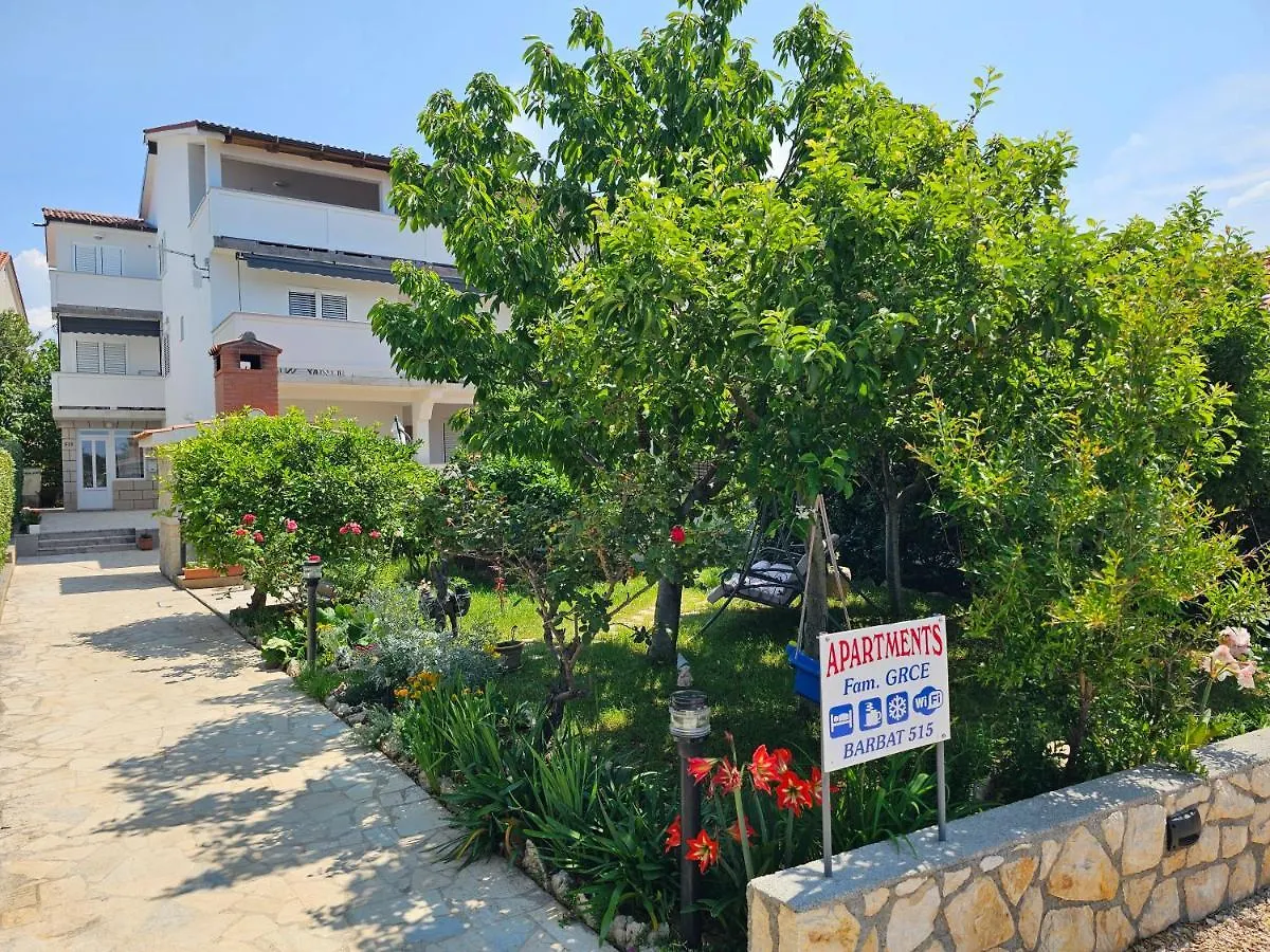 Apartment Ferienwohnung Fam. Grce Barbat na Rabu
